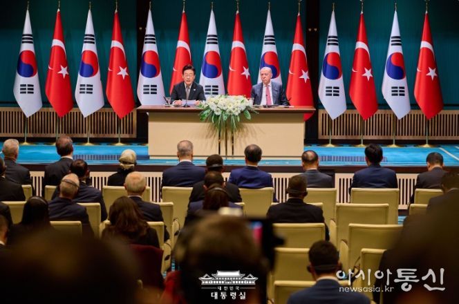 한·튀르키예 MOU 서명식 및 공동언론발표(대통령실)