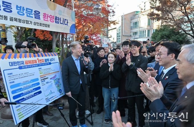 광주광역시 서구 골목상권 방문