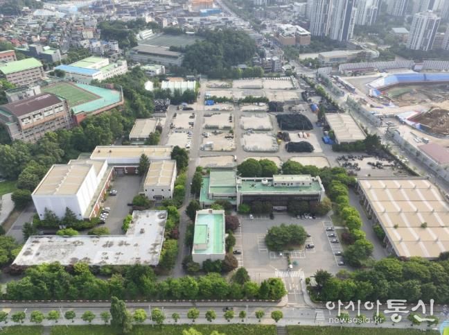 한전자재검사처 전경