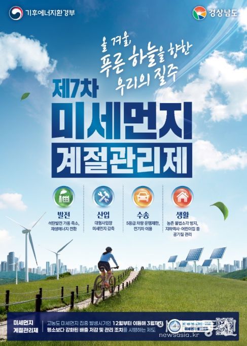 ‘제7차 미세먼지 계절관리제’ 포스터