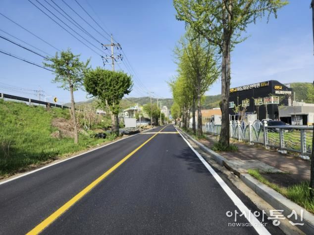 용인특례시 처인구 포곡읍이 지역내 10개 주요 도로 재포장 공사를 마무리했다.