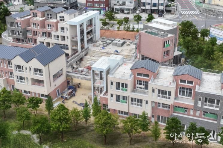 청년타운 건립 현장