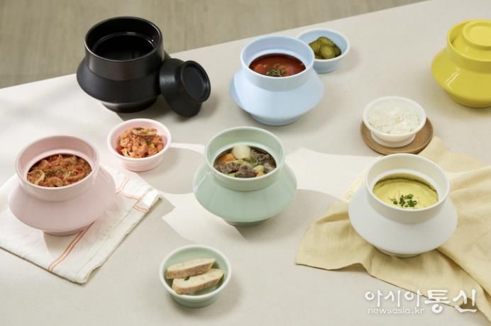 여주 도자기 공동 브랜드 나날에서 개발한 한끼솥밥 6종