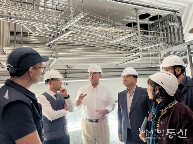 중입자 가속기 현장 방문