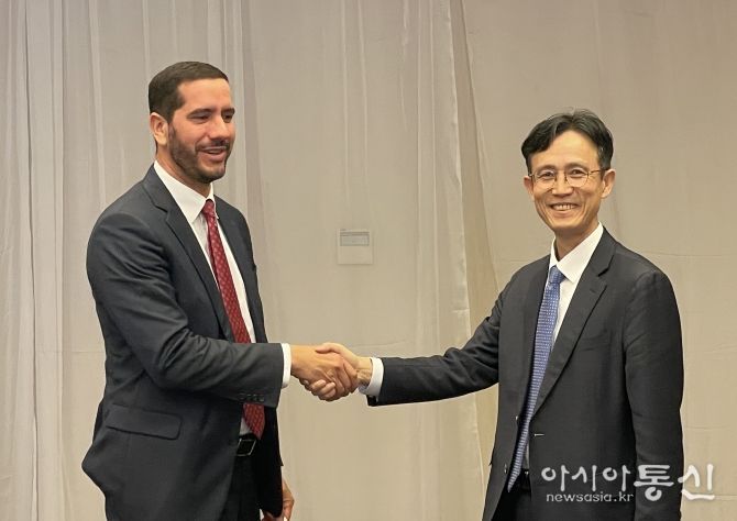 에콰도르 인프라교통부장관 면담