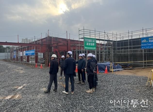 파주시, 전문시민감사관과 함께 대형건설공사장 현장감사 실시