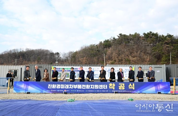 김천 친환경 미래차 부품전환 지원센터 착공식