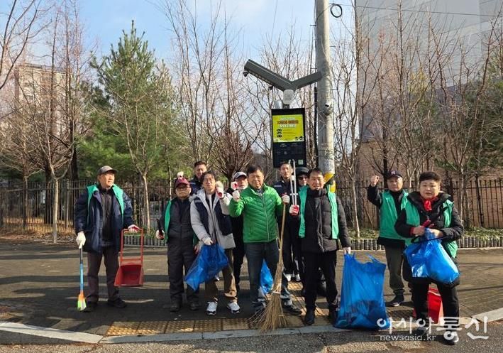 의정부시 흥선동, 2025년 연말 맞이 환경정비 실시