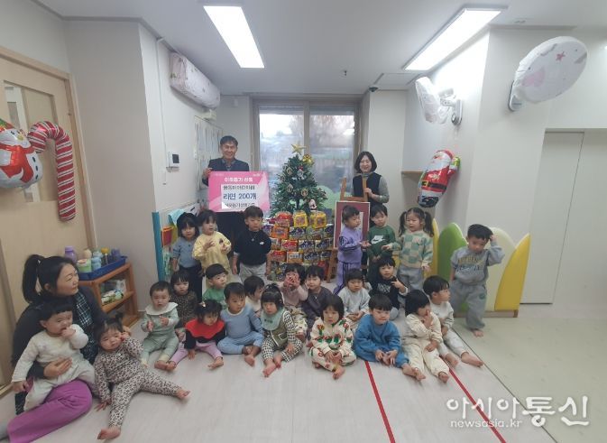 양주2동 꿈동이어린이집, 사랑의 이웃돕기 라면 200개 기부