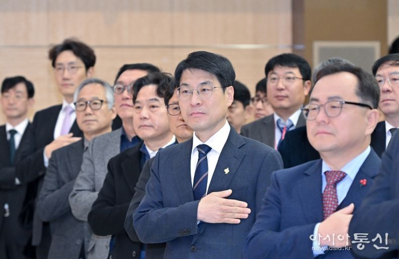 김정기 대구시장 권한대행, 시무식