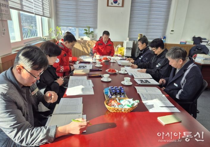 장재혁 부군수, 덕곡면 산불예방 추진상황 점검