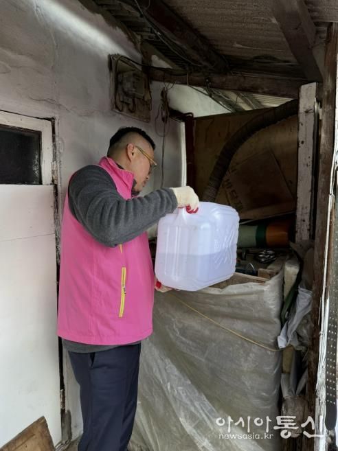 구리시 동구동, 한파 녹이는'난방용 등유 지원 사업' 추진