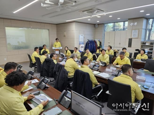 사회재난 대응체계 설명회 현장