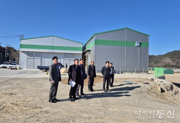 사천시, 경남도 장영욱 농정국장 국산 콩 산업 현장 방문