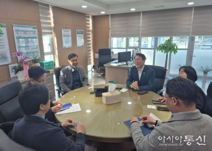 한국전력공사 남양주지사를 방문한 김상수 부시장