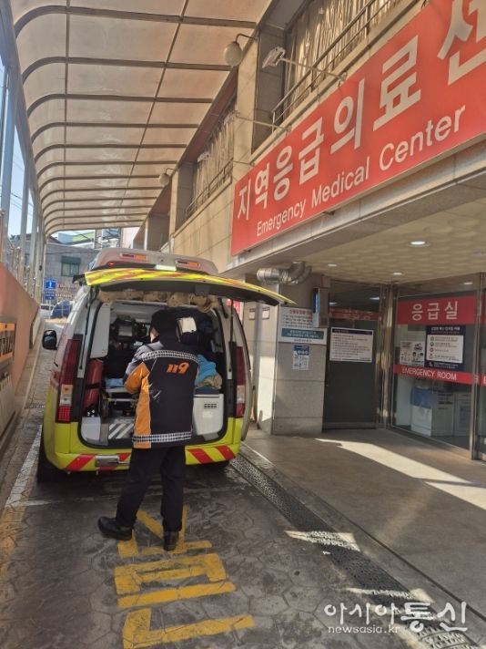 119구급대 환자이송