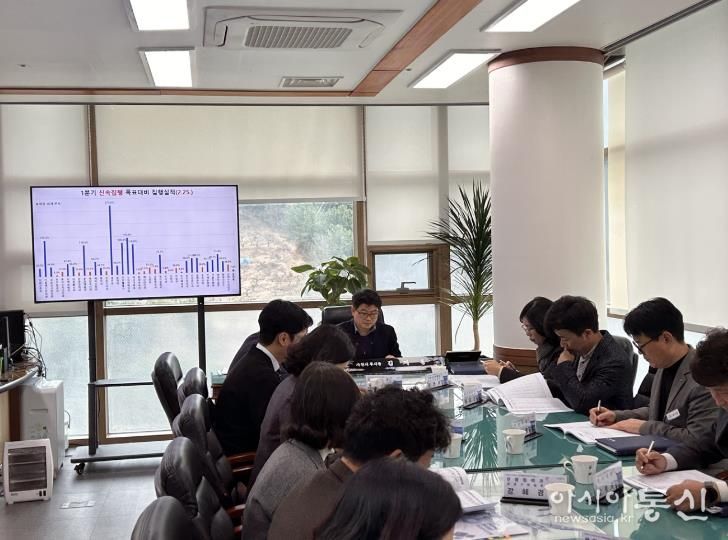 사천시, 2026년 이월사업 집행현황 보고회 개최