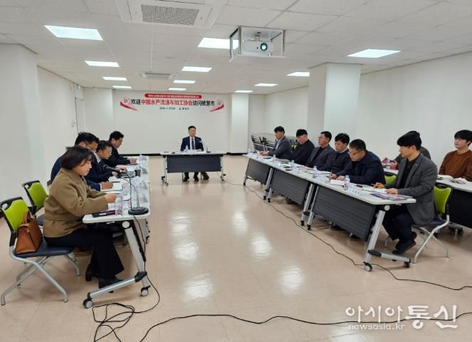 통영시, ‘중국 바이어 수산현장 견학’ 수출 확대 청신호