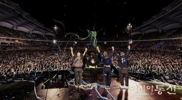 콜드플레이 내한공연 현장(제공=라이브네이션코리아)