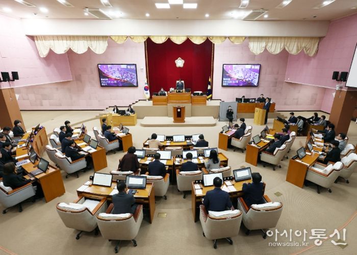 안양시의회, 제309회 임시회 개회